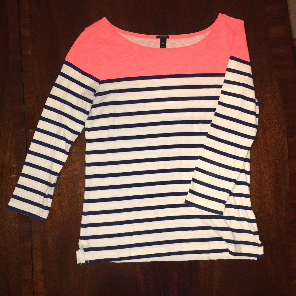 J.Crew three quarter sleeve